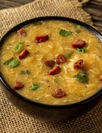 Caldo de Galinha Caseiro