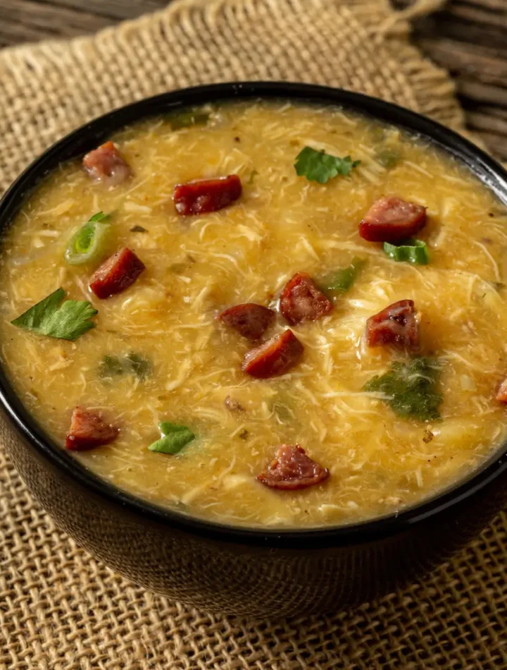 Caldo de Galinha Caseiro
