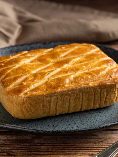 Torta de Frango com Requeijão